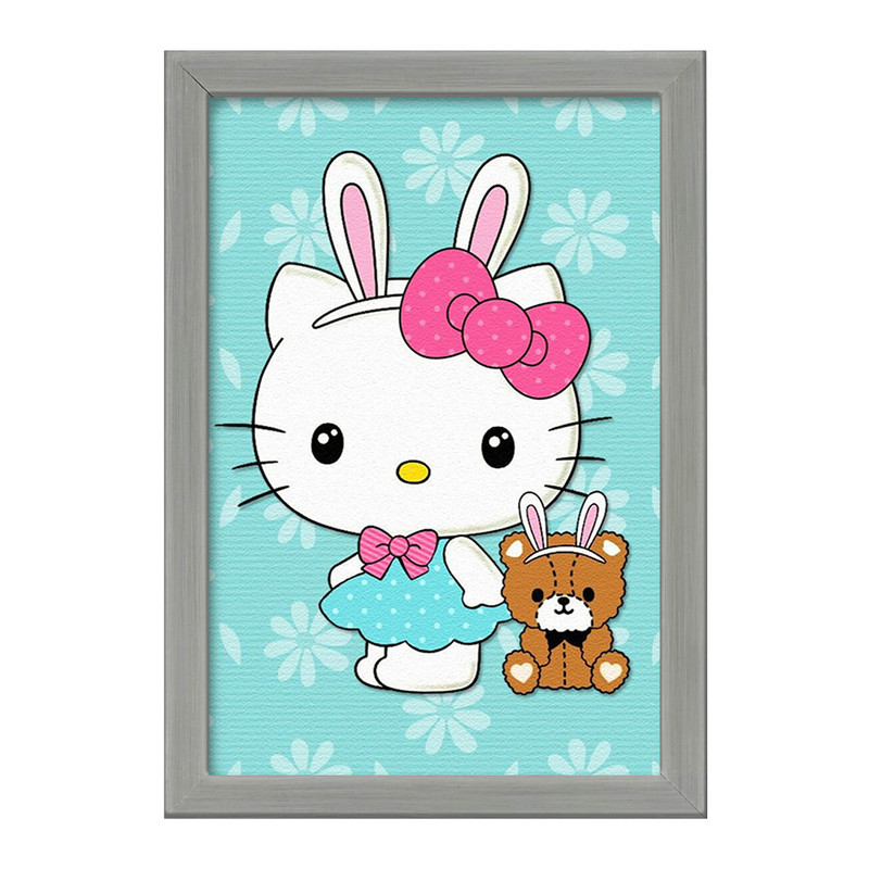 تابلو خندالو طرح هلو کیتی کد 24743