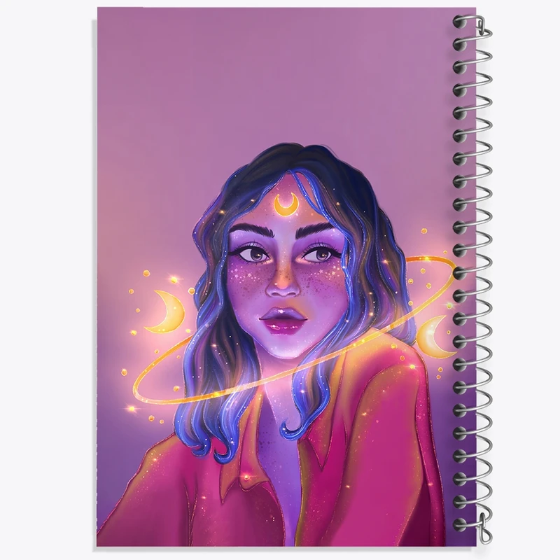 دفتر مشق 50 برگ خندالو طرح دخترانه کد F2249