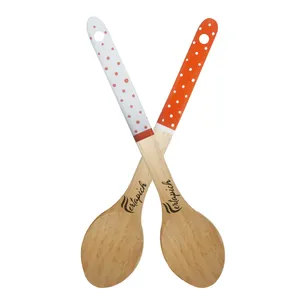    قاشق آشپزی فرتاپیچ مدل چوبی کد S016 بسته 2 عددی