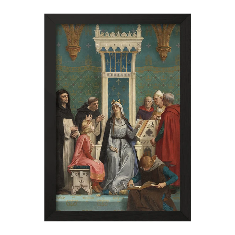 تابلو خندالو مدل نقاشی سنت لوئیس الکساندر کابانل کد F12172