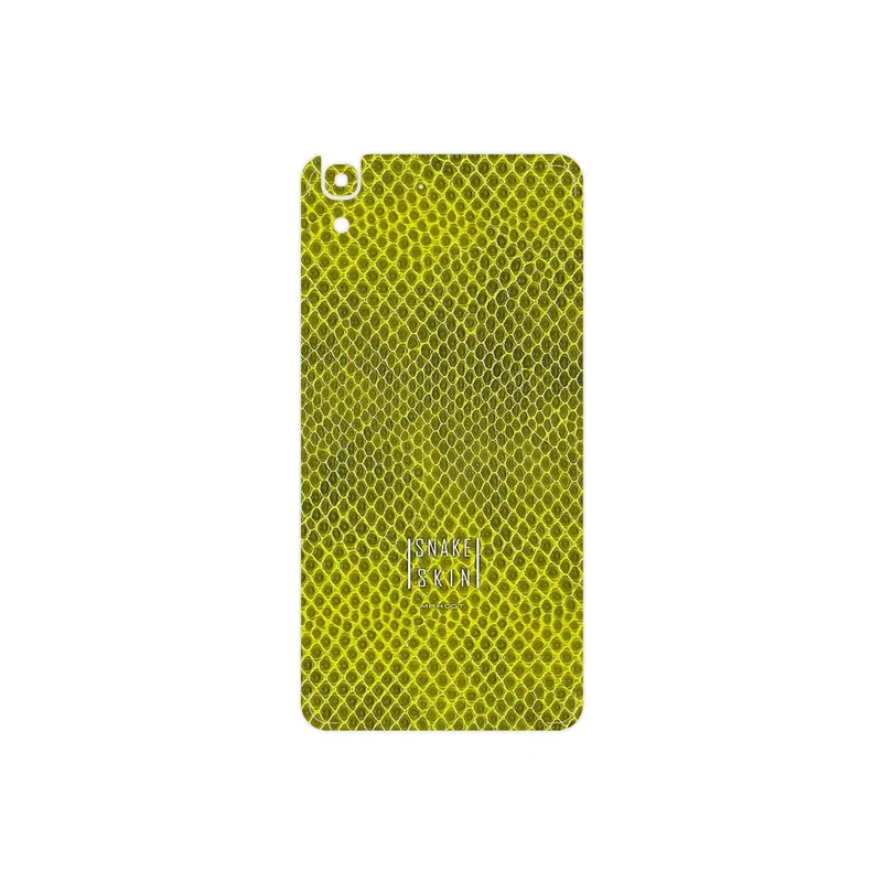 برچسب پوششی ماهوت مدل Yellow Snake Skin مناسب برای گوشی موبایل هوآوی Y6