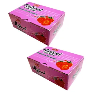 تافی قلمی توت فرنگی فستیوال  شیرین عسل - 620 گرم بسته 2عددی