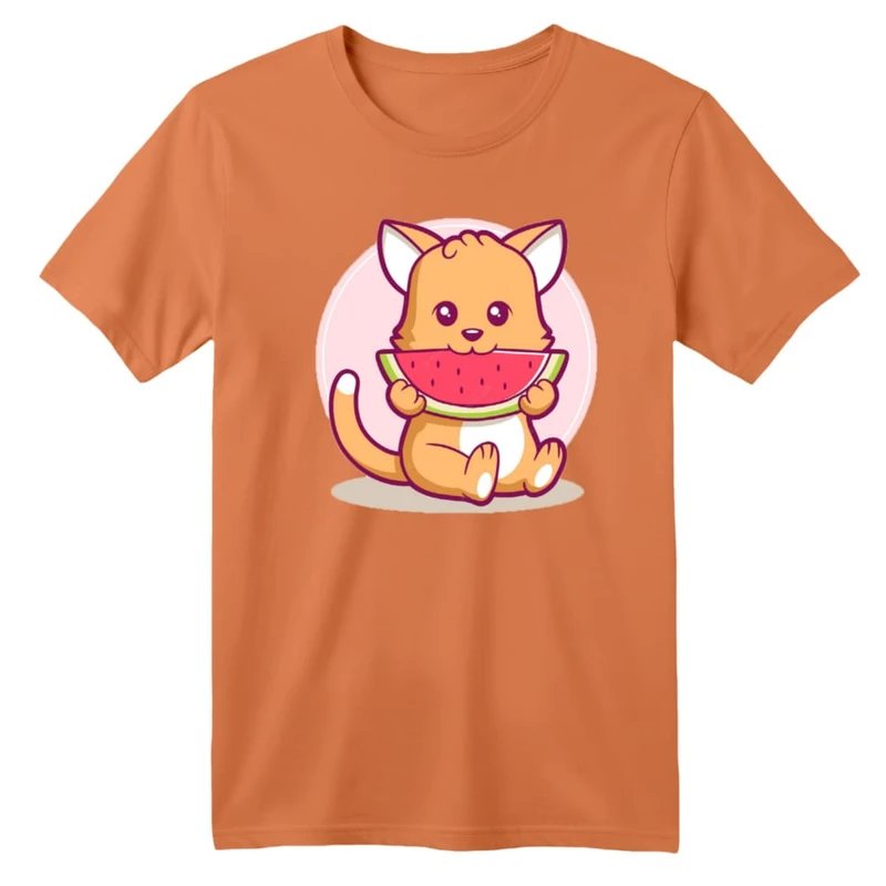 تی شرت آستین کوتاه بچگانه مدل سگ یلدایی کد 1