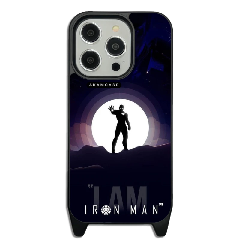 کاور آکام مدل AMC-WLA15PRO-IRON MAN9 مناسب برای گوشی موبایل اپل iPhone 15 Pro