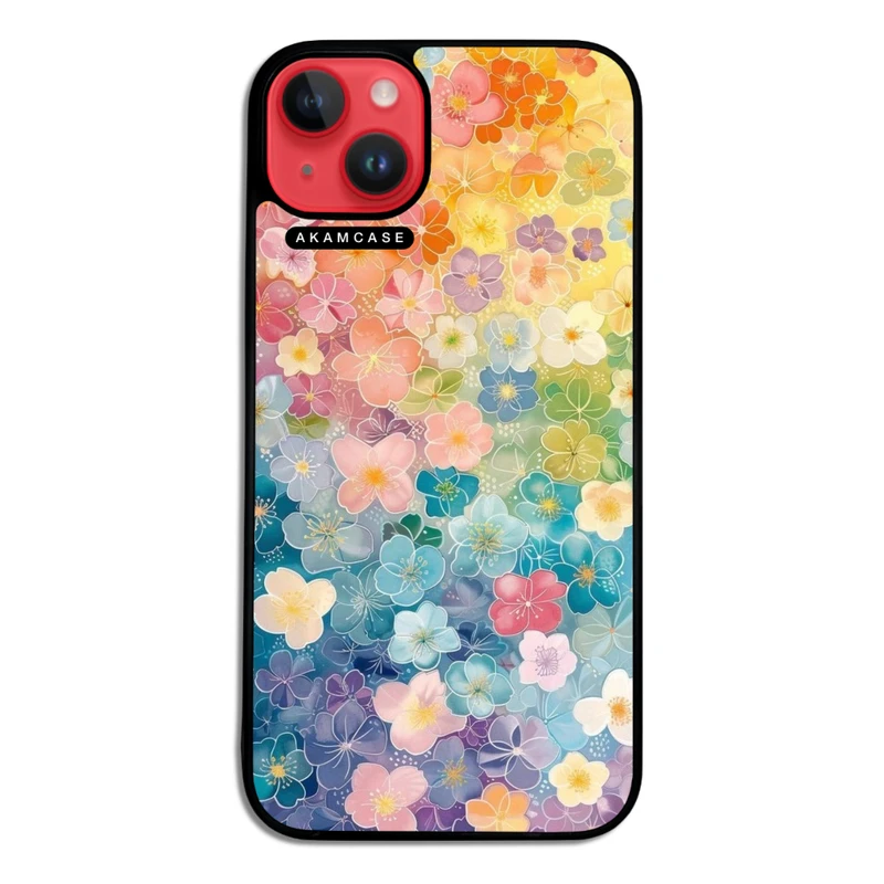کاور آکام مدل AMC-WA14PLUS-FLOWERS-27 مناسب برای گوشی موبایل اپل iPhone 14 Plus