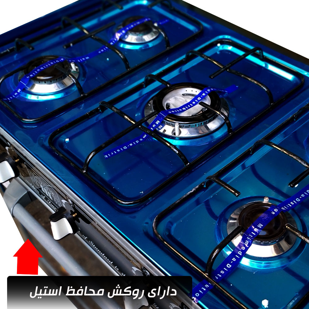 اجاق گاز آذر افروز پویا مدل denSTL2 اجاق گاز آذر افروز پویا مدل denSTL2