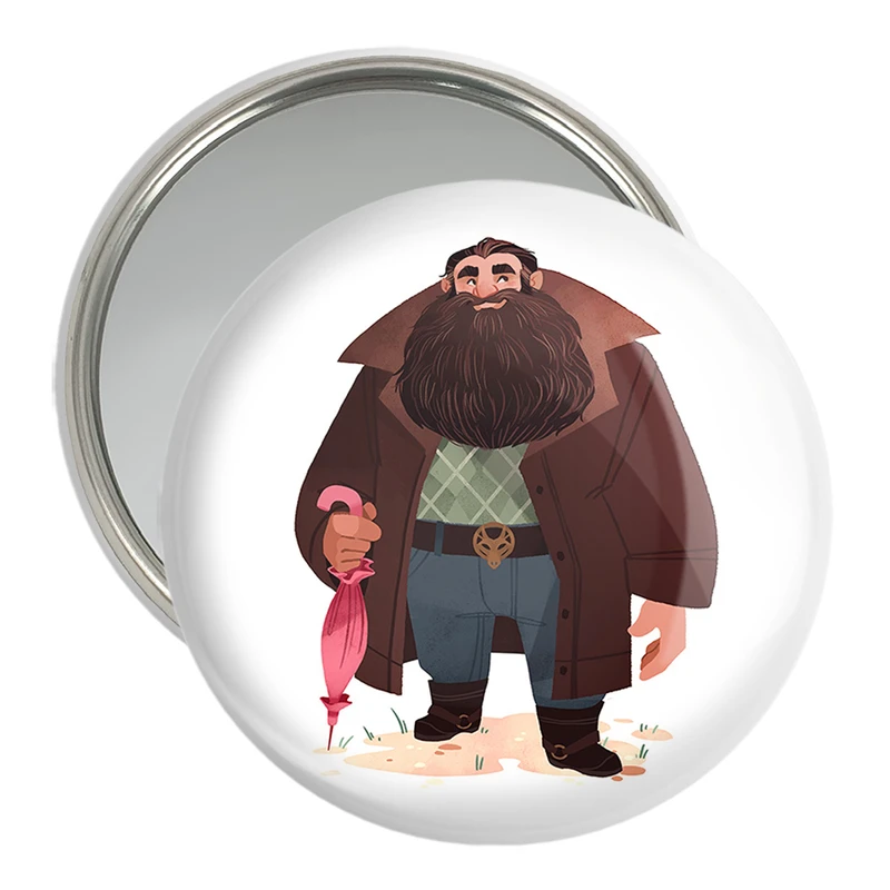 آینه جیبی خندالو مدل هاگرید هری پاتر Harry Potter  کد 19372