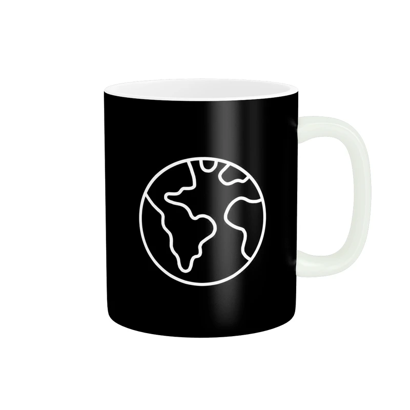 ماگ پادآفرین مدل فانتزی طرح کره زمین کد p10020