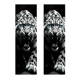 برچسب ستون خودرو توییجین و موییجین طرح ببر کد 06 بسته 2 عددی