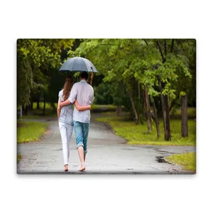 کاشی اطلس آبی طرح منظره و چتر مدل L6369