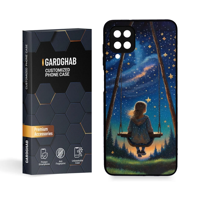 کاور گارد قاب مدل دخترانه مناسب برای گوشی موبایل سامسونگ Galaxy A12