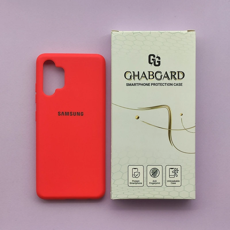 کاور قاب گارد مدل سیلیکونی ساده مناسب برای گوشی موبایل سامسونگ Galaxy A32 4G