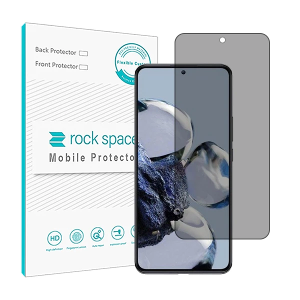 محافظ صفحه نمایش پرایوسی راک اسپیس مدل HyPRV مناسب برای گوشی موبایل شیائومی 12T Pro