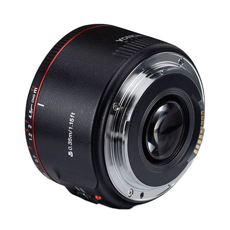 لنز دوربین یونگنو مدل Prime YN50MM F1.8 II Canon