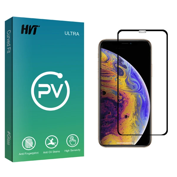 محافظ صفحه نمایش اچ وی تی مدل PV glass مناسب برای گوشی موبایل اپل iPhone XS Max