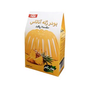 نقد و بررسی پودر ژله آناناس سبزنام- 100 گرم توسط خریداران