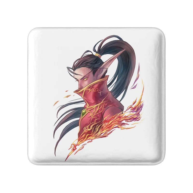 مگنت خندالو طرح بازی دنیای وارکرفت (World of Warcraft) مدل مربعی کد 31823