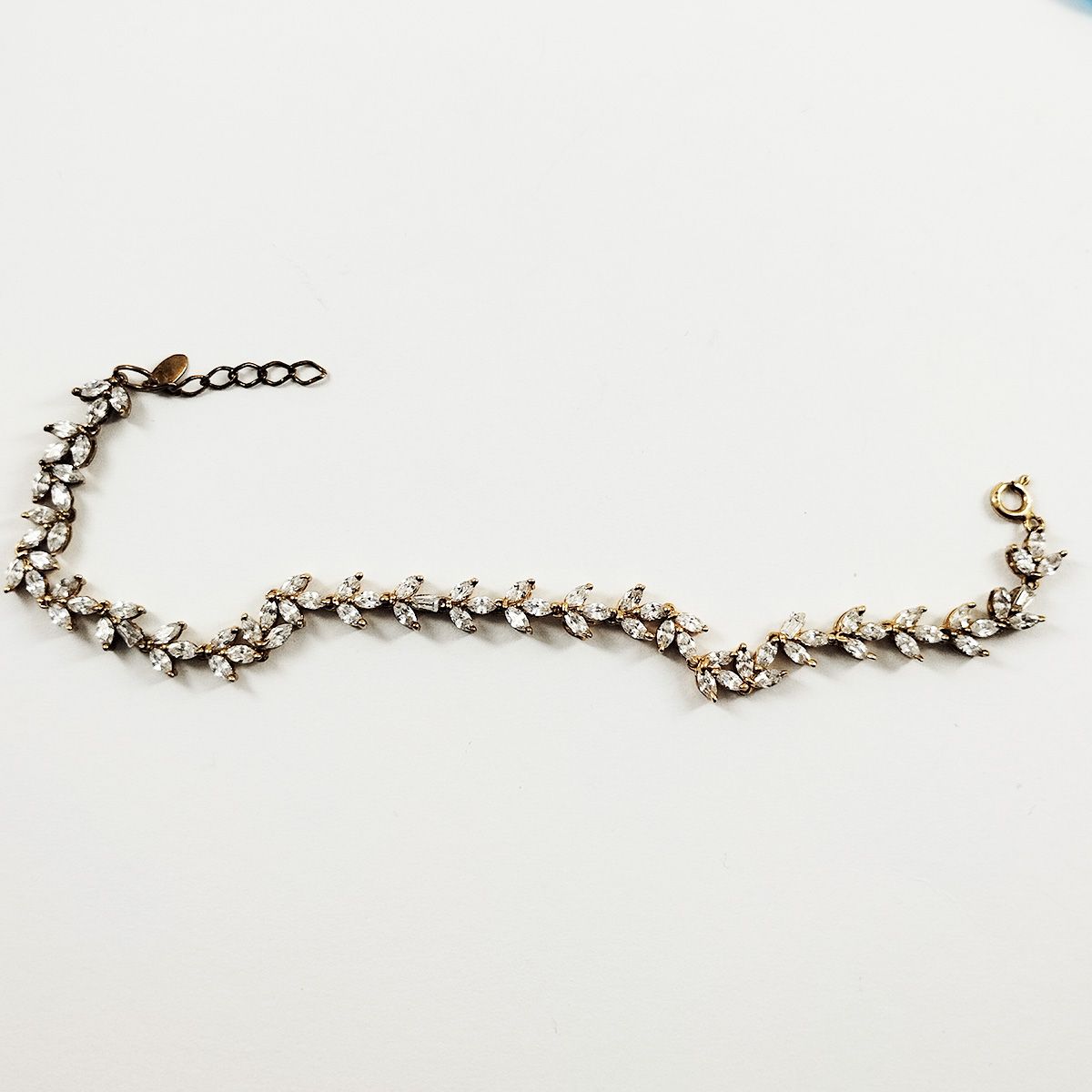 دستبند نقره زنانه سلین کالا مدل گل کد 10 -  - 2