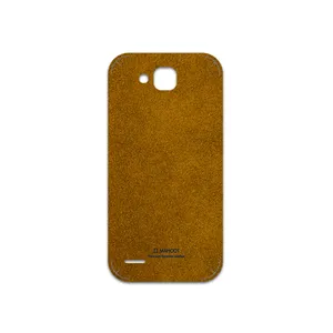 MAHOOT Brown-Chamois-Leather Cover Sticker for Honor 3X G750
