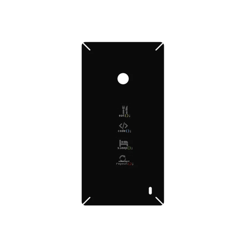 برچسب پوششی ماهوت مدل Programming 2 مناسب برای گوشی موبایل نوکیا Lumia 520