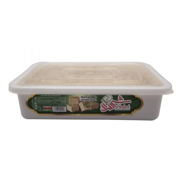 حلوا شکری ویژه پسته دار شهره عقاب طلایی - 400 گرم بسته 18 عددی