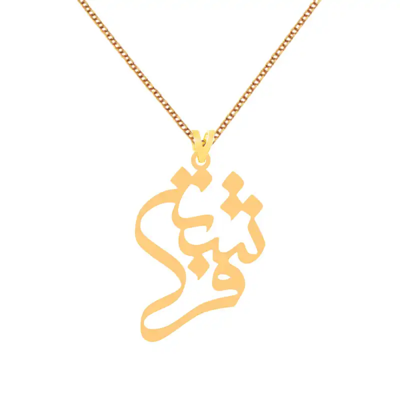 گردنبند طلا 18 عیار زنانه کرابو طرح فرشته مدل Kr1-157