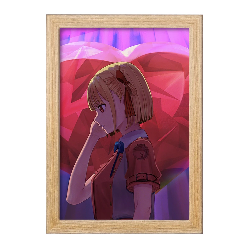 تابلو خندالو مدل چیساتو انیمه لیکوریس ریکویل Lycoris Recoil  کد 23072