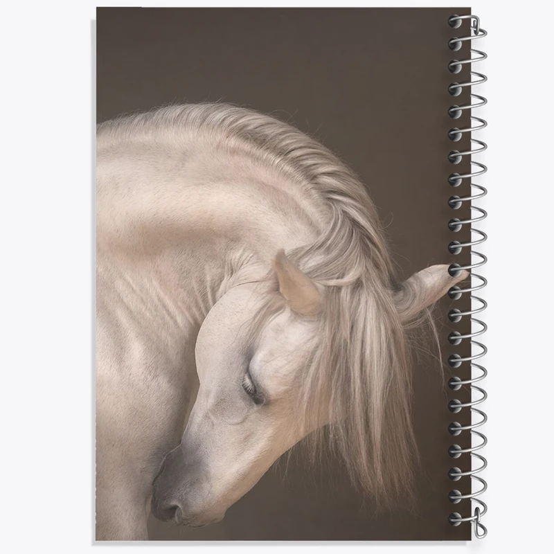 دفتر لیست خرید 50 برگ خندالو طرح اسب کد F1088