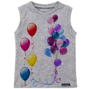 تاپ دخترانه 27 مدل Balloon Birthday Party کد MH795