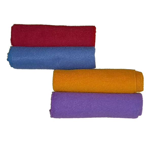 دستمال نظافت خودرو مدل micro بسته 4 عددی