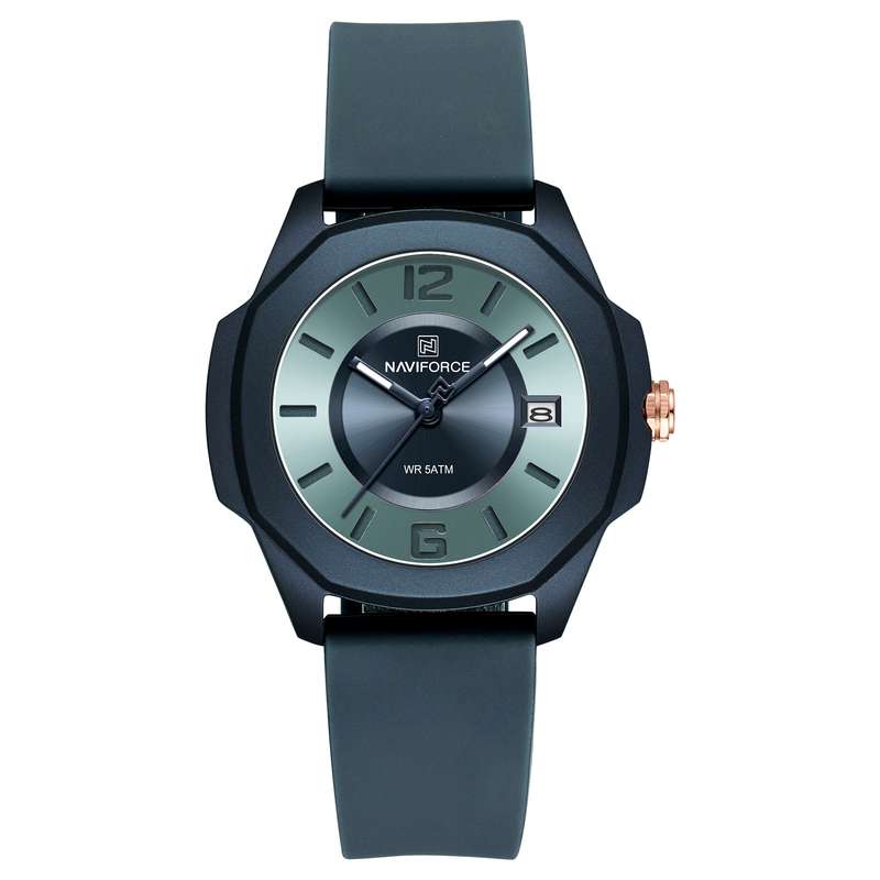 ساعت مچی عقربه‌ای زنانه نیوی فورس مدل naviforce 7107