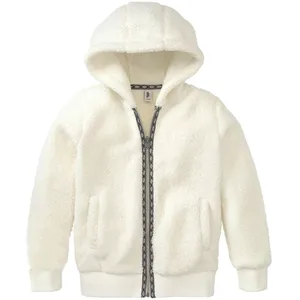 سویشرت دخترانه ایگا مدل 127223 پشمالو رنگ سفید