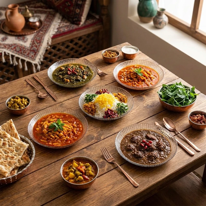عکس شماره 2 : خورش خوری بلور کاوه مدل venice1103 بسته 6 عددی