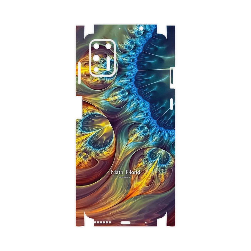 برچسب پوششی ماهوت مدل Mathematical Geometric Shape 8-FullSkin مناسب برای گوشی موبایل موتورولا Moto G9 Plus