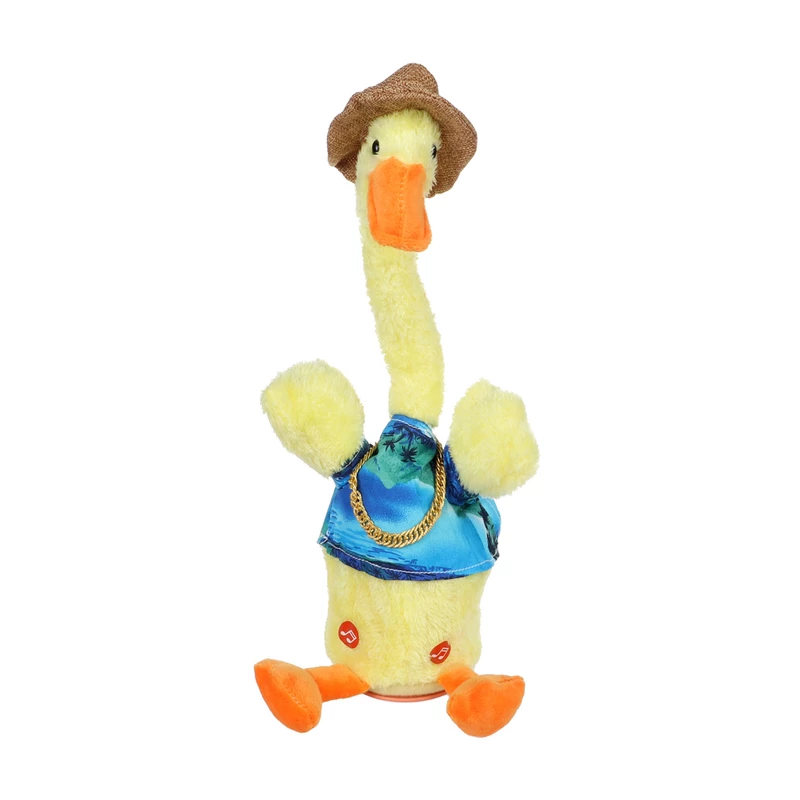 اسباب بازی مدل عروسک اردک موزیکال سخنگو
