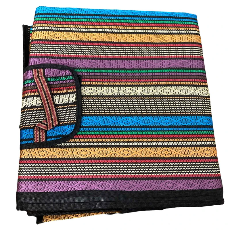 زیرانداز سفری 16 نفره مدل جاجیم دولایه کد SH16