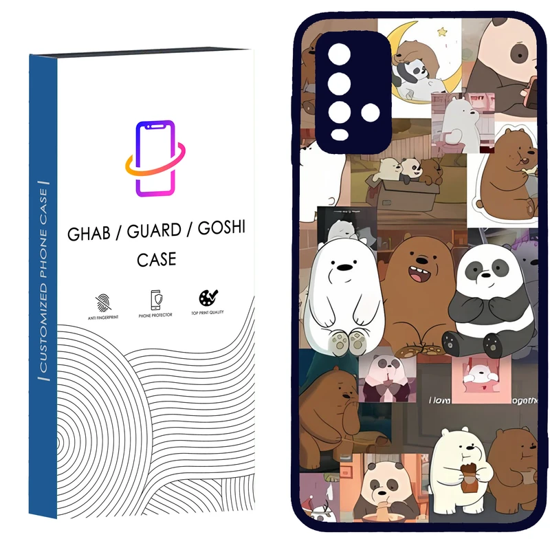 کاور قاب گارد گوشی طرح فانتزی کد - TPU - BN مناسب برای گوشی موبایل  شیائومی Redmi Note 9 4G / Redmi 9T