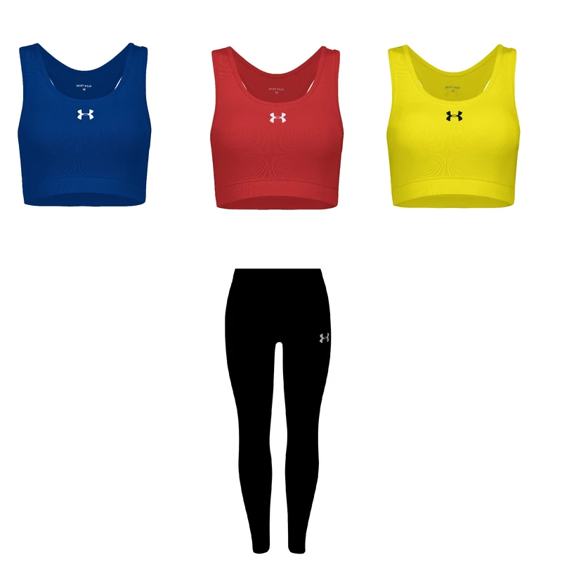 ست چهار تکه لباس ورزشی زنانه مدل 1801-1801-1801-4101