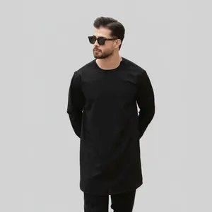 پیراهن آستین بلند یقه دیپلمات مردانه مدل پاکستانی بغل زیپ 