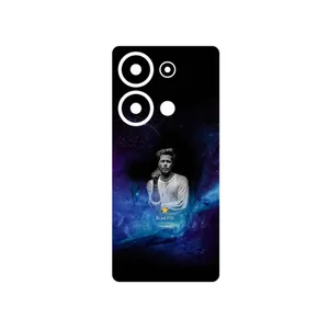 MAHOOT Brad Pitt Cover Sticker for Xiaomi Poco M6 Pro 4G