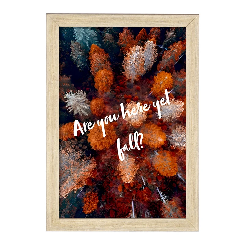 تابلو خندالو مدل پاییز کد F5247