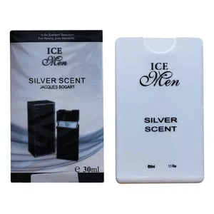 عطر جیبی مردانه آیس من مدل Silver Scent حجم 30 میلی لیتر