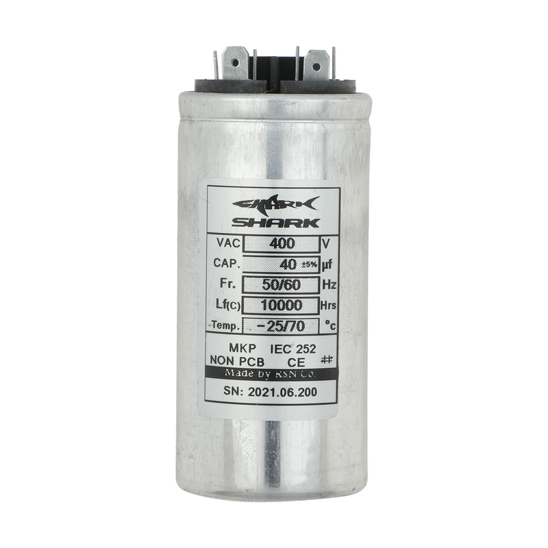 خازن کولر گازی شارک مدل 40 میکرو فاراد  450V