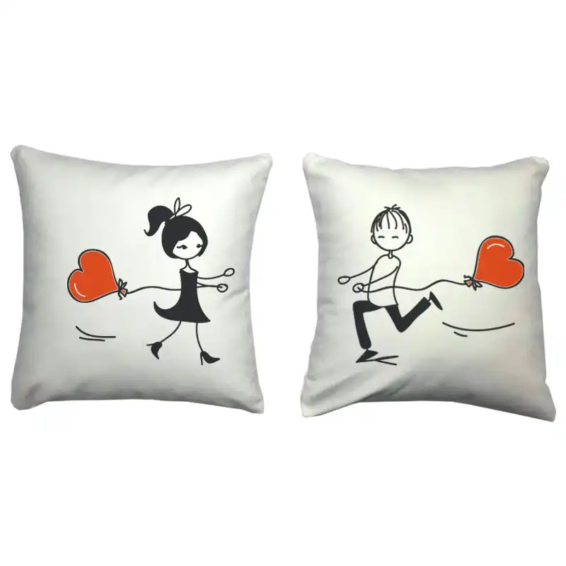 کوسن مدل خانم و آقا مجموعه 2 عددی