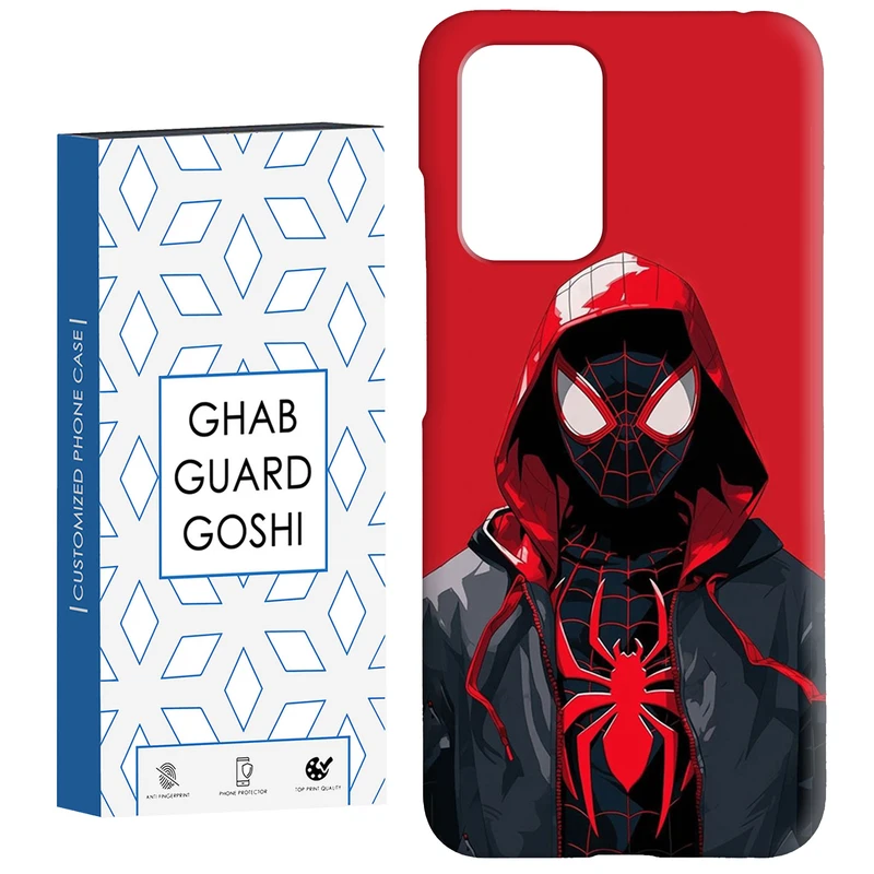کاور قاب گارد گوشی طرح مرد عنکبوتی کد Dimo-612 مناسب برای گوشی موبایل شیائومی  Redmi 10 