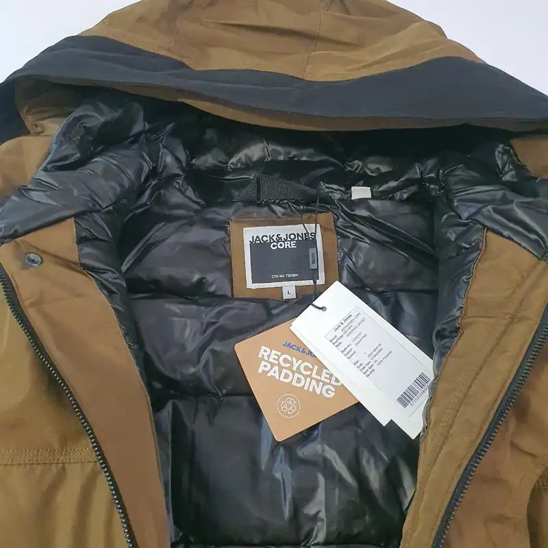 کاپشن مردانه جک اند جونز مدل 12222