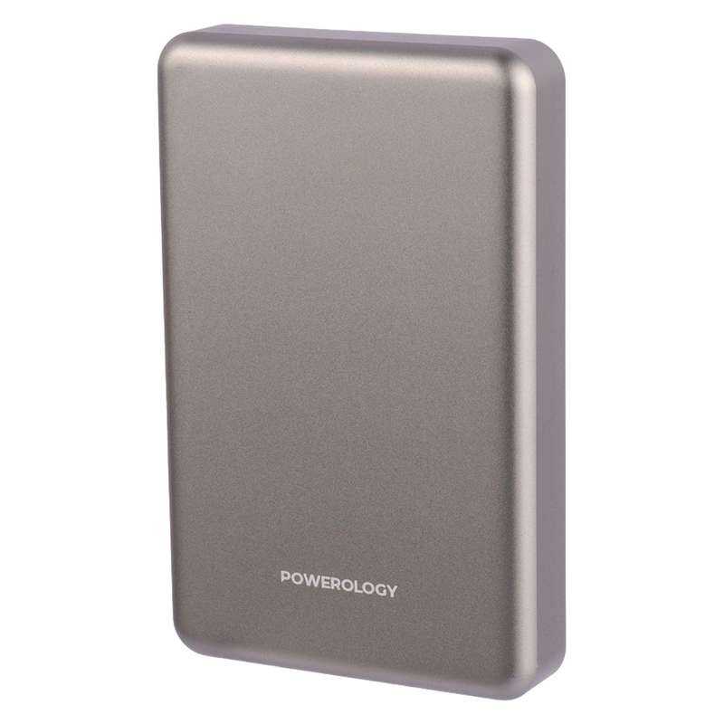 پاوربانک پاورولوجی مدل MAGSAFE ALUMINUM ظرفیت 10000 میلی آمپر ساعت پاوربانک پاورولوجی مدل MAGSAFE ALUMINUM ظرفیت 10000 میلی آمپر ساعت