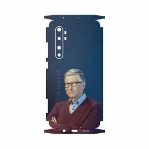 MAHOOT Bill Gates-FullSkin Cover Sticker for Xiaomi Mi Note 10 Lite
