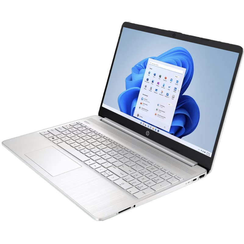 لپ تاپ 15.6 اینچی اچ‌ پی مدل 15s-FQ0008nia-Celeron N4120-4GB DDR4-256GB SSD-SVA
