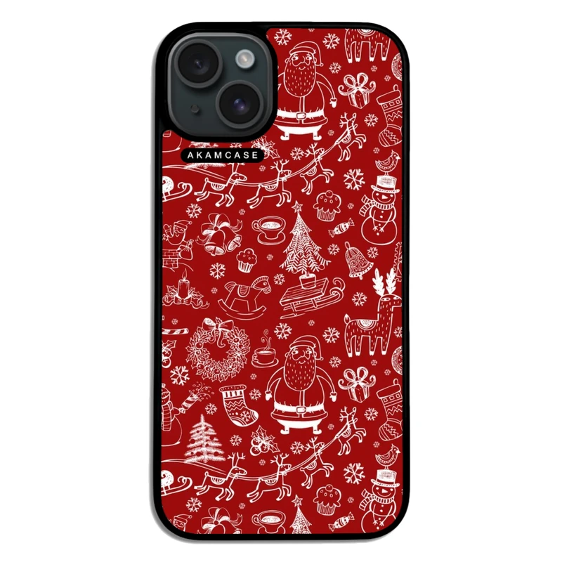 کاور آکام مدل AMC-WA15PLUS-CHRISTMAS-20 مناسب برای گوشی موبایل اپل iPhone 15 Plus